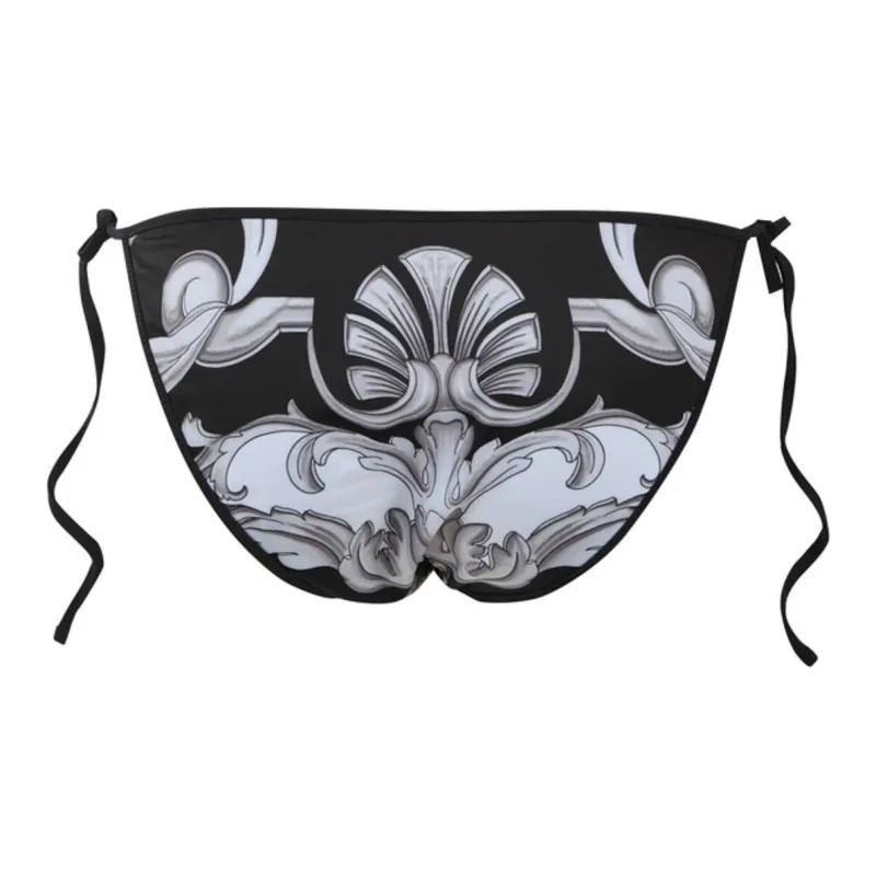 VERSACE Baroque Pattern Bikini Buttom-1