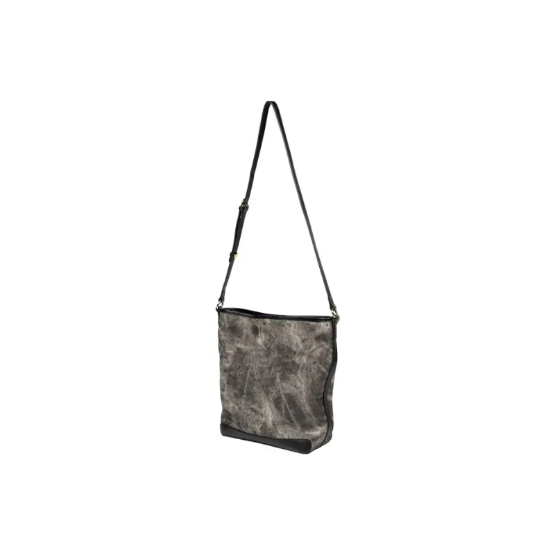 OMI Synthetic Leather Handbag, Shoulder Bag Women's Black/Apricot White/Khaki/Red Brown-1