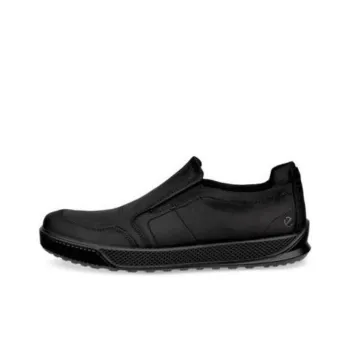 Ecco BYWAY SLIP ON Low Top Casual Shoes Men's Black