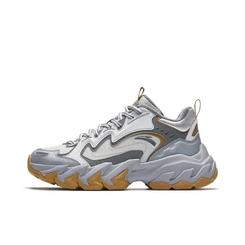 Anta Slate Anti Slip And Wear Resistant Warm Mid Top Casual Shoes Men's Gray