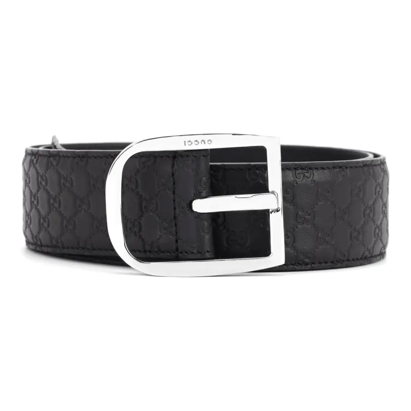 GUCCI GUCCIssima Leather Belt-0