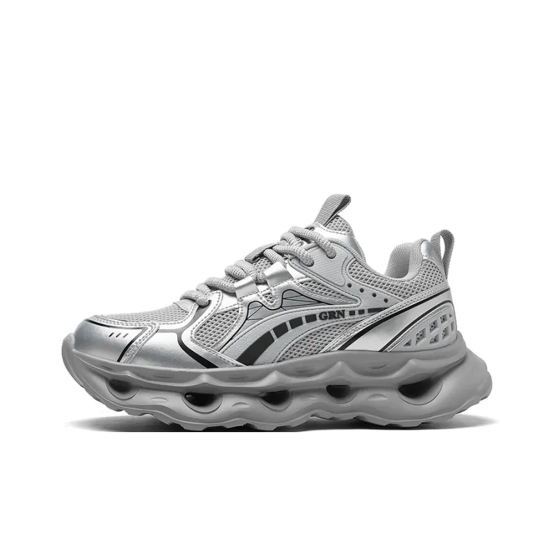 K-bird Cushioning Anti-Slip And Wear-Resistant Low-Top Chunky Sneakers Men's-0