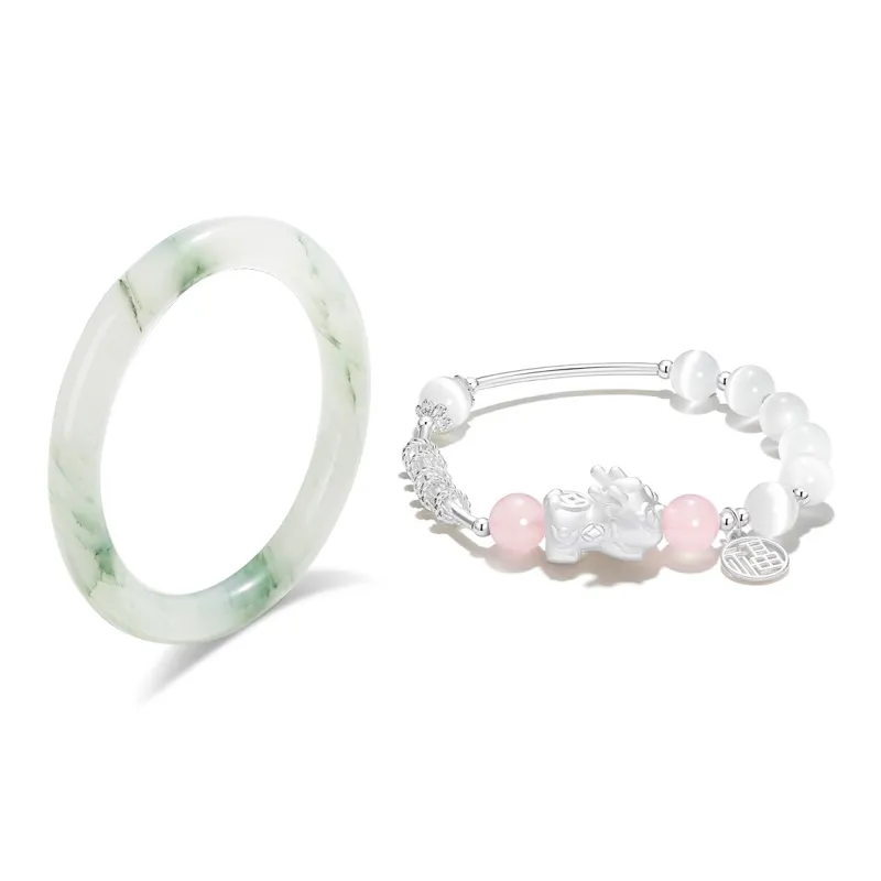 D.K.X Glass Cat Eye Bangles Women's-2