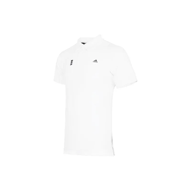 Adidas Polo Shirts Men White-2