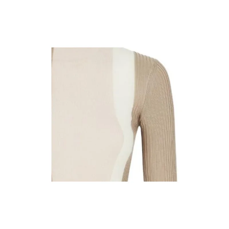 FENDI Colour block Silk blend Jumper-5