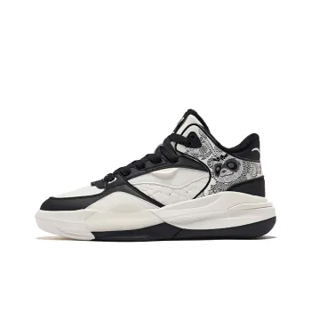 Erke Battery Panda 3V2 Anti Slip Wear Resistant Low Top Skateboard Shoes Women's Microcrystal White/Jet Black