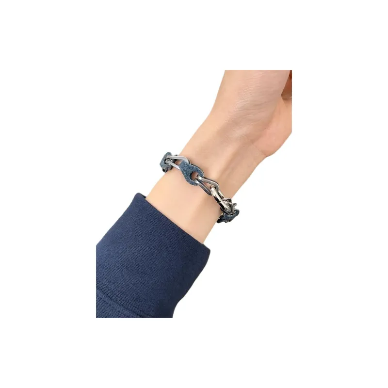 Mr. Strap Watch Band Apple Compatibility Denim Material-1