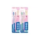 Crystal Soft Bristle Toothbrush *4 Pcs (Random Color)