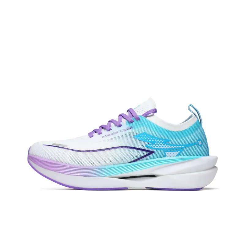 WANBUZHE Running Shoes Unisex Low Top White, Blue, Purple-0