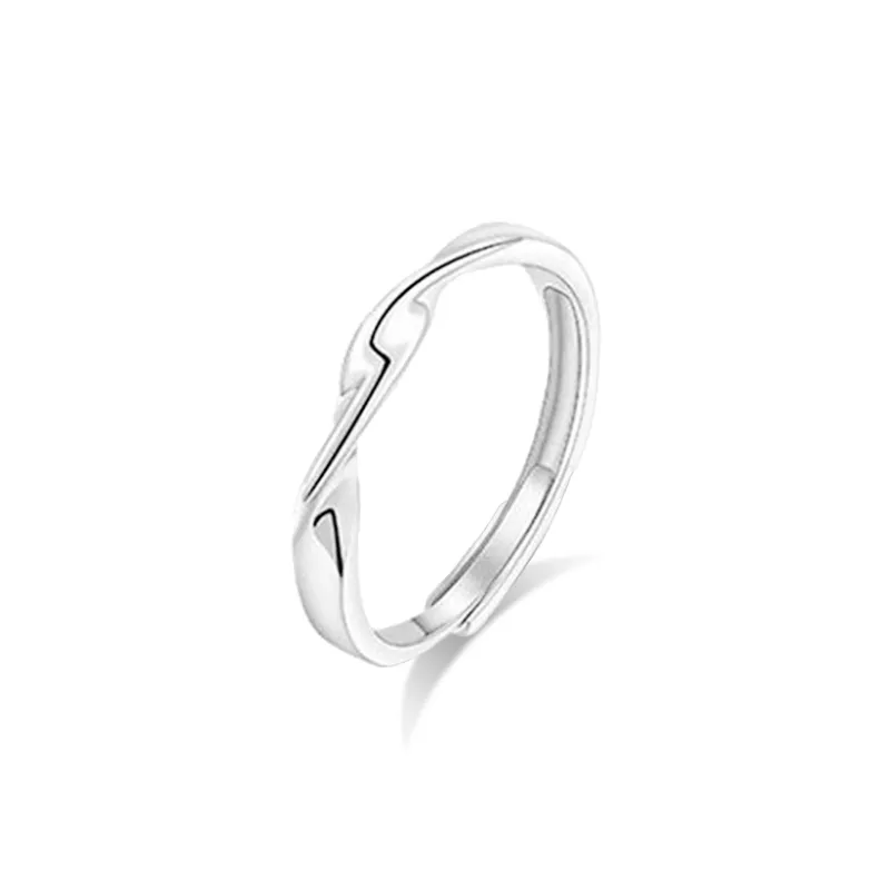 D.K.X S999 Fine Silver Rings Unisex-3