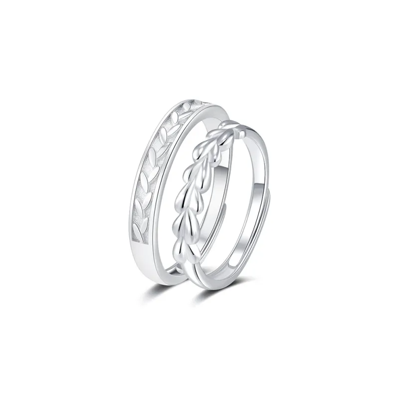 CHINA GOLD S925 Silver Rings Unisex-1