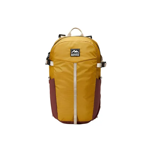 Skechers Fabric Outdoor Hiking Bag Backpacks Regular Unisex Gold & Chili Red