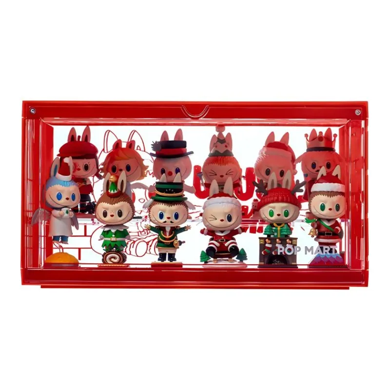 POP MART THE MONSTERS Together Christmas Collection, Pop Mart IP Starry Sky Display Case Model Accessories-3