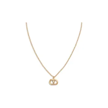 Valentino Oval Necklace