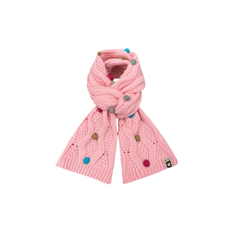 PLAN IN Knit Scarves Women's-7