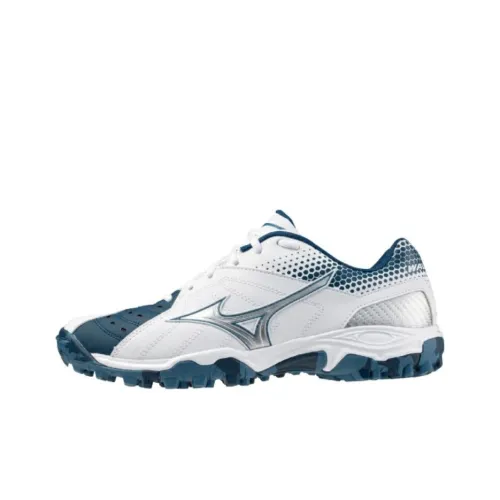 Mizuno Anti Slip Wear Resistant Low Top Training Shoes Unisex White