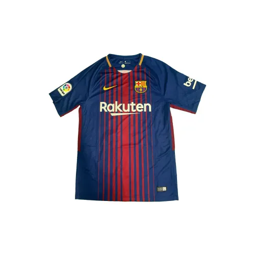 EM Football Fan Supplies Barça 17-18 Home Official Certificate Unframed Bare Collectible Unisex