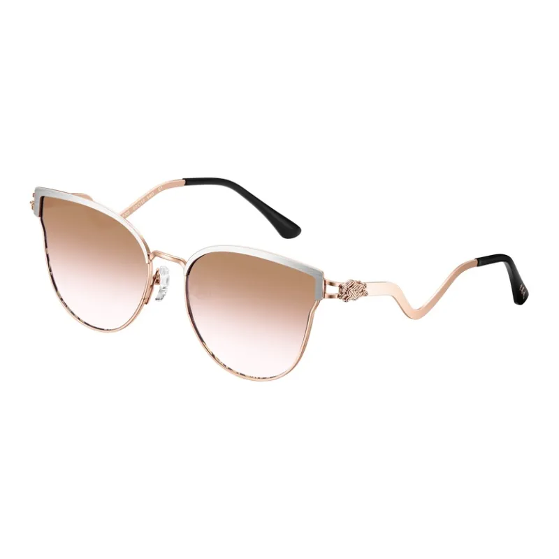 Lao Feng Xiang Alloy Oval Sunglasses Women's-3