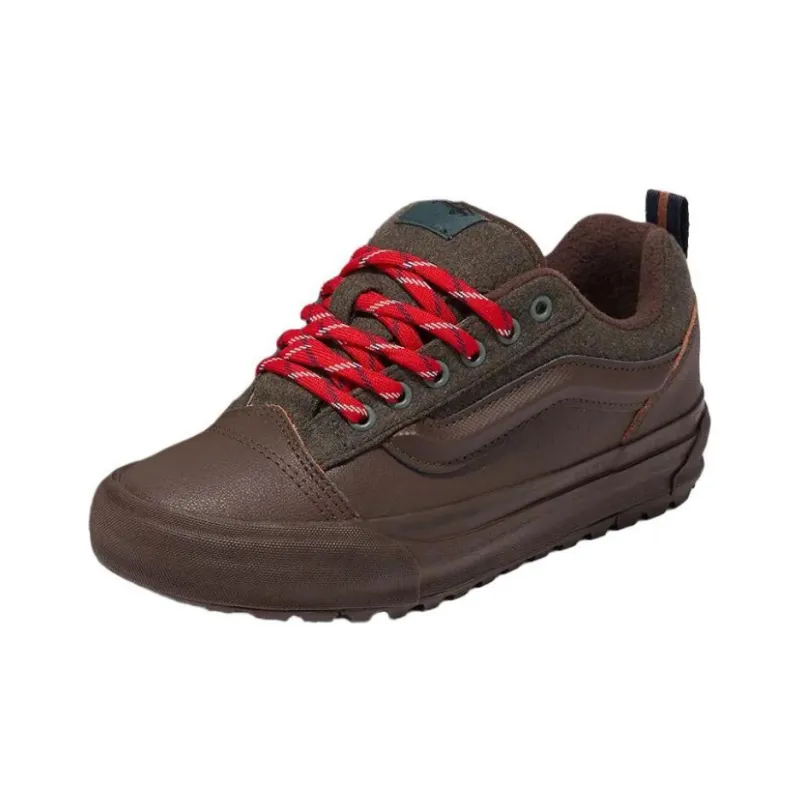 Vans Anti Slip Wear Resistant Low Top Skateboard Shoes Unisex Brown-1
