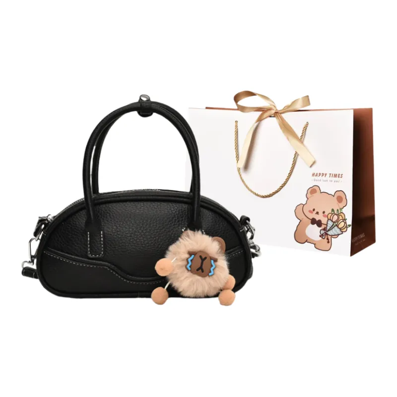 ERANGBEAR PU Crossbody Bag Women's Brown/Ecru/Coffee/Black/Khaki-7