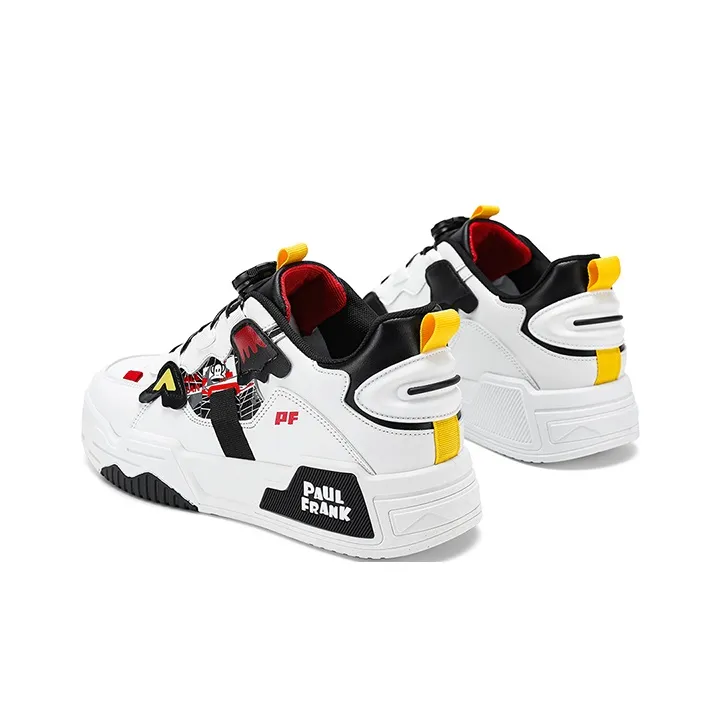 PAUL FRANK Slip-Resistant High-Top Skateboard Shoes Men's-47