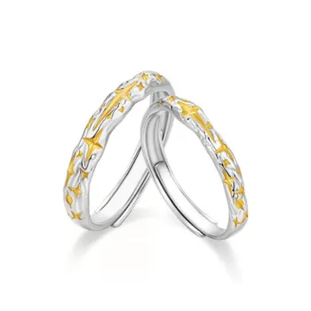 Good Quality S999 Fine Silver Rings Unisex