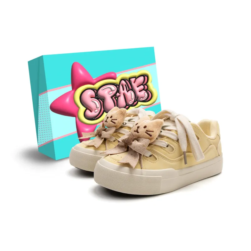 STAE Anti Slip Wear Resistant Low Top Skateboard Shoes Women's Box-0