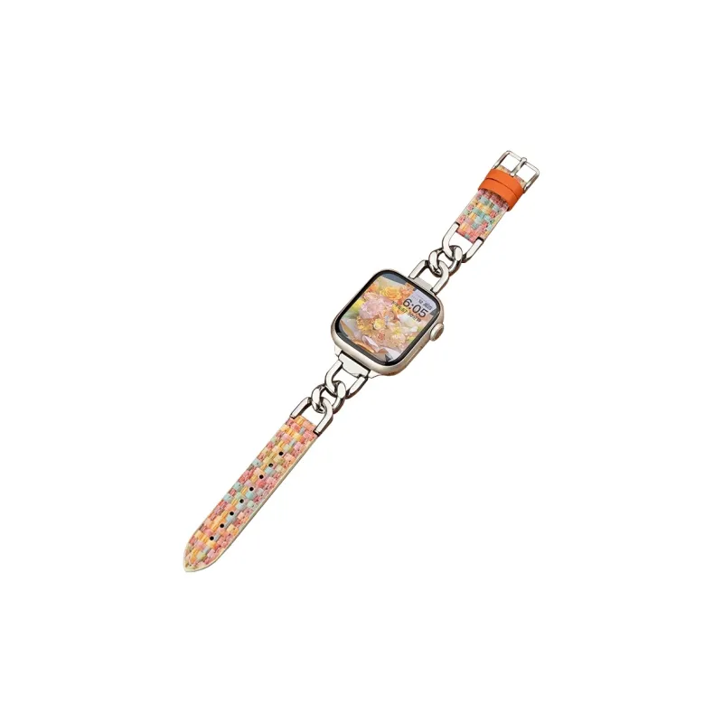 CHUANGYIDA Watch Bands Single Breasted PVC Leather Unisex-2