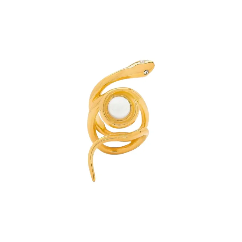 Oscar De La Renta Snake Ring-2