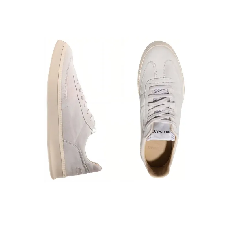 SPALWART Smash Low Top Skateboard Shoes Unisex White-3