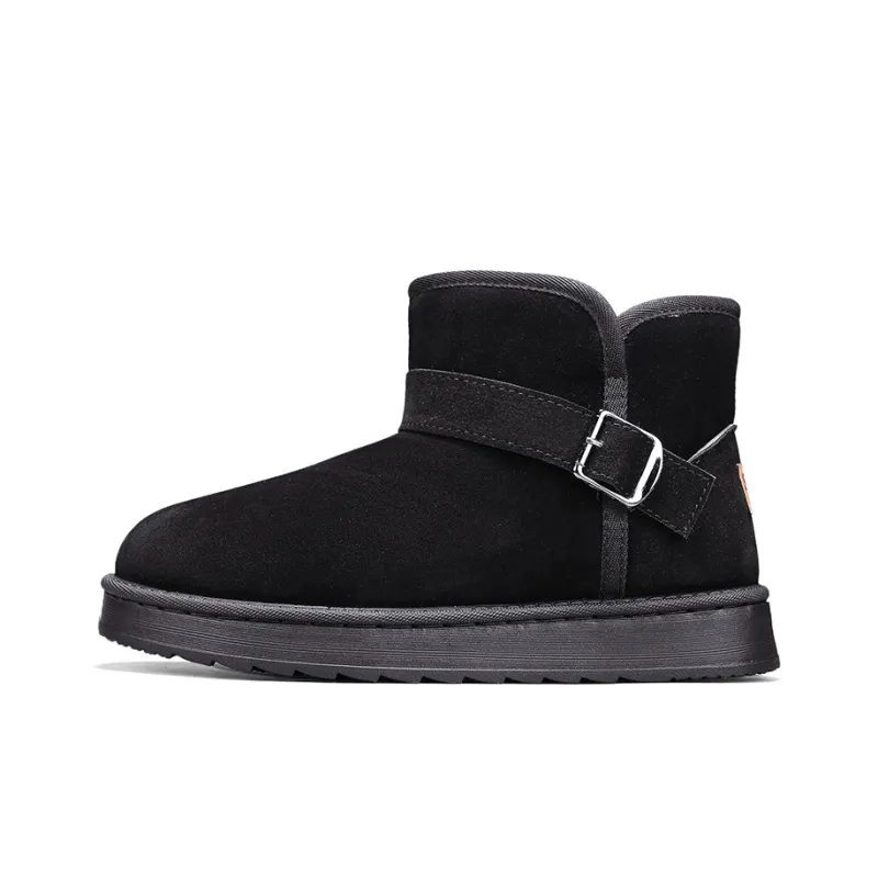 M.M Party Thermal Slip Resistant Crew Snow Boots Unisex-5