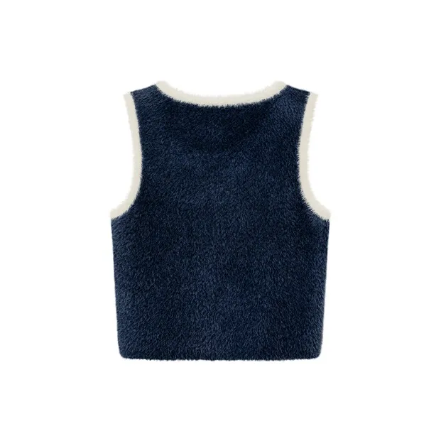 CHUU Tank Tops Women's Navy Blue-1