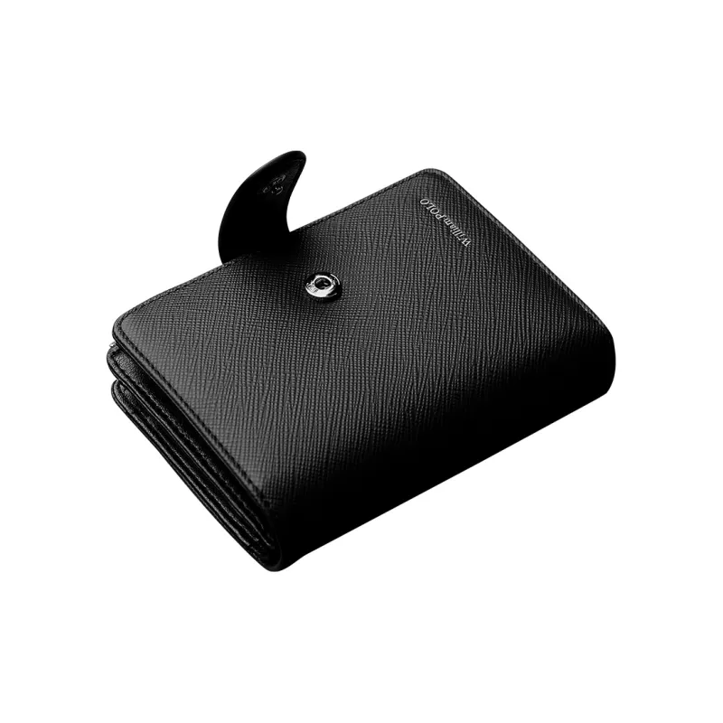 WilliamPOLO Cow Leather Coin Purse Men's Multicolor-7