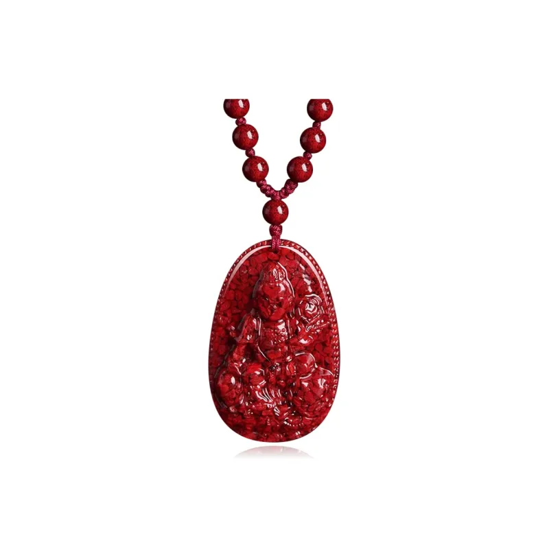 EADDA JEWELRY Cinnabar Necklaces Unisex-15