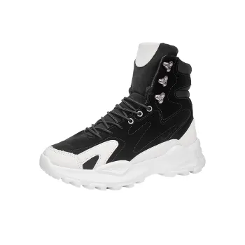M.M Party Warm Slip Resistant Crew Snow Boots Men's