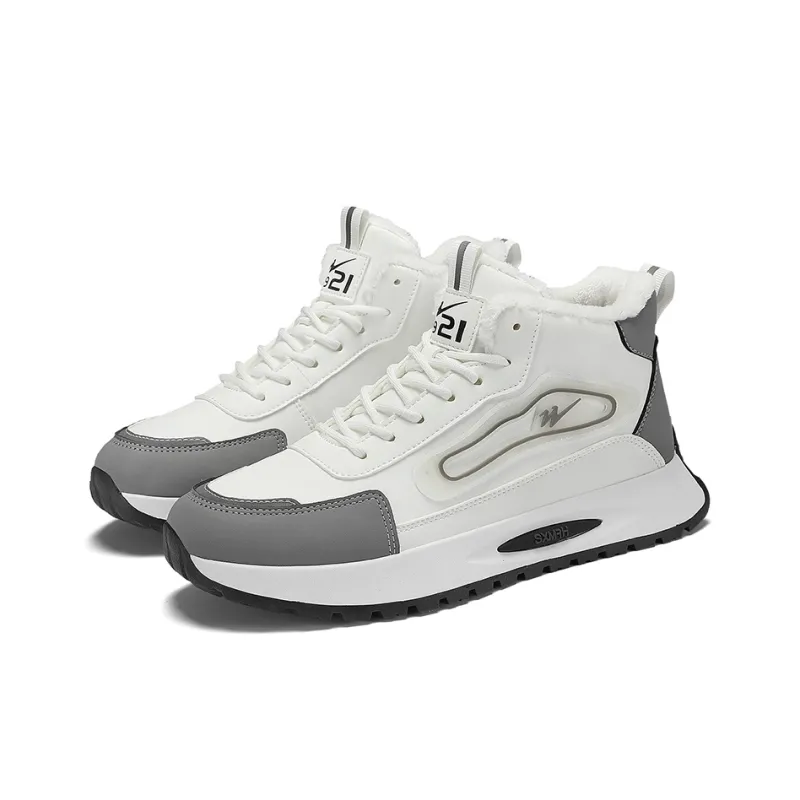 DOUBLE STAR 88 Cushioning Abrasion Resistant Thermal High Top Casual Shoes Men's-2