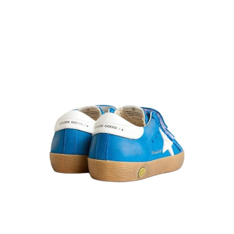 Golden Goose Low Top Kids' Skateboarding Shoes Blue Kids'-3