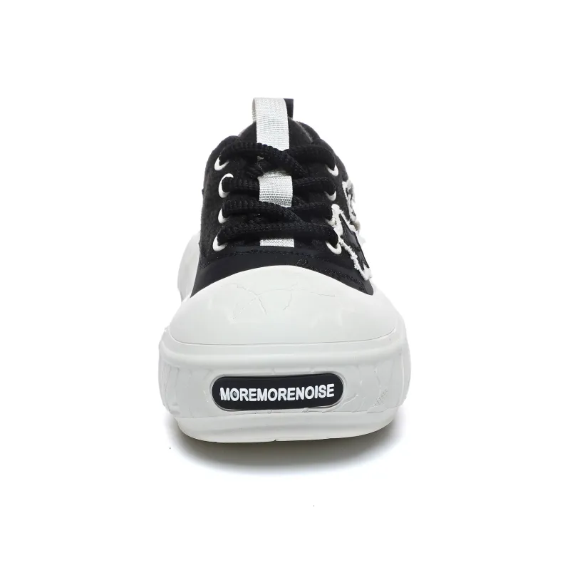 MOREMORENOISE Casual Shoes Women's Low Top White-5