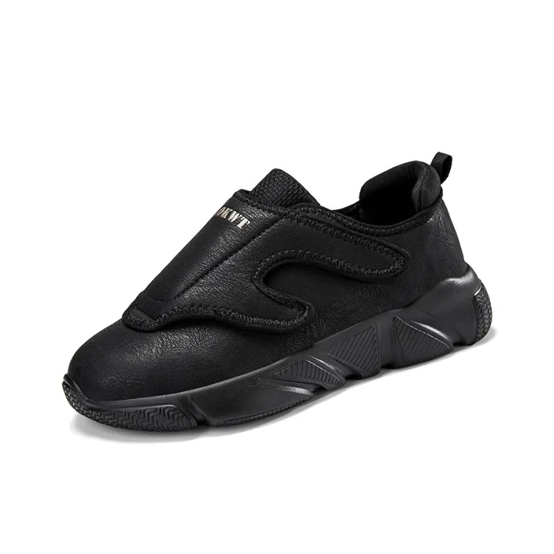 LOKWT Wide Shoes Cushioned Wear-Resistant Breathable Slip-Resistant Low-Top Casual Shoes Unisex-1