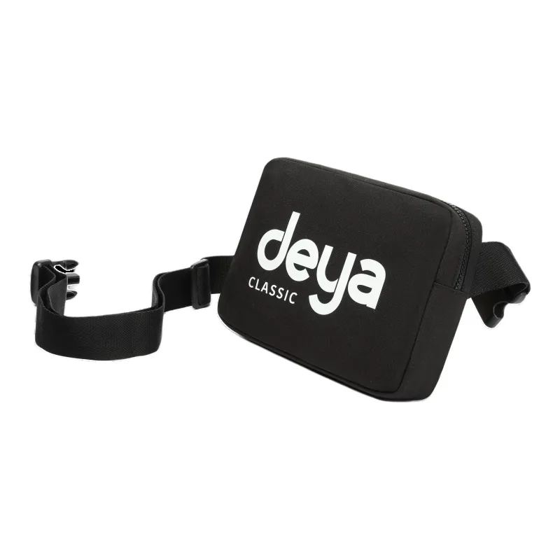Deya Renewable Recyclable Material Fanny Pack Regular Unisex Black-2