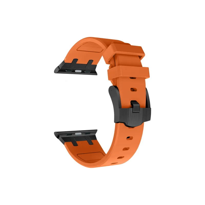 ZHENGGUANG Watch Band Apple Compatibility Silicone Material-5