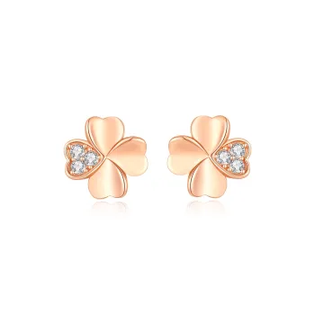 OFLY S925 Silver Stud Stud Earrings Women's