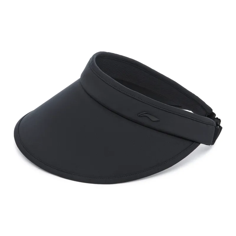 LiNing Running Collection Polyester Sun Protection Hats Unisex Black-2