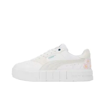 PUMA CALI COURT Anti Slip Wear Resistant Low Top Skateboard Shoes Women's White