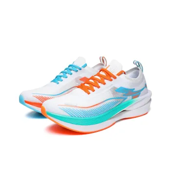 WANBUZHE Running Shoes Unisex Low Top White, Blue, Orange