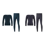 Men's 2 Set (Navy Blue+Dark Gray)
