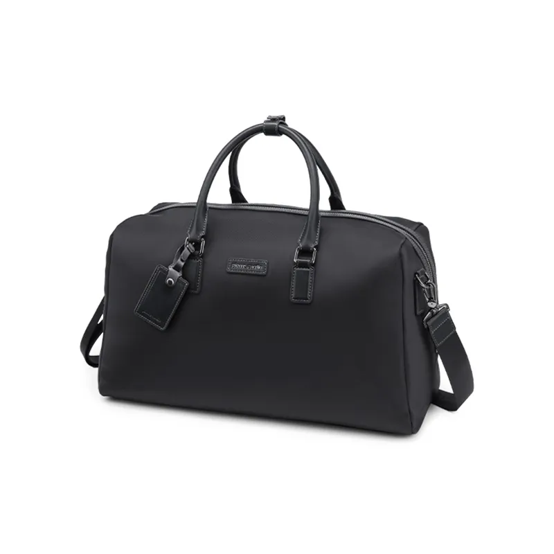 PIERRE CARDIN Fabric Travel Bag Regular Men's Black-1