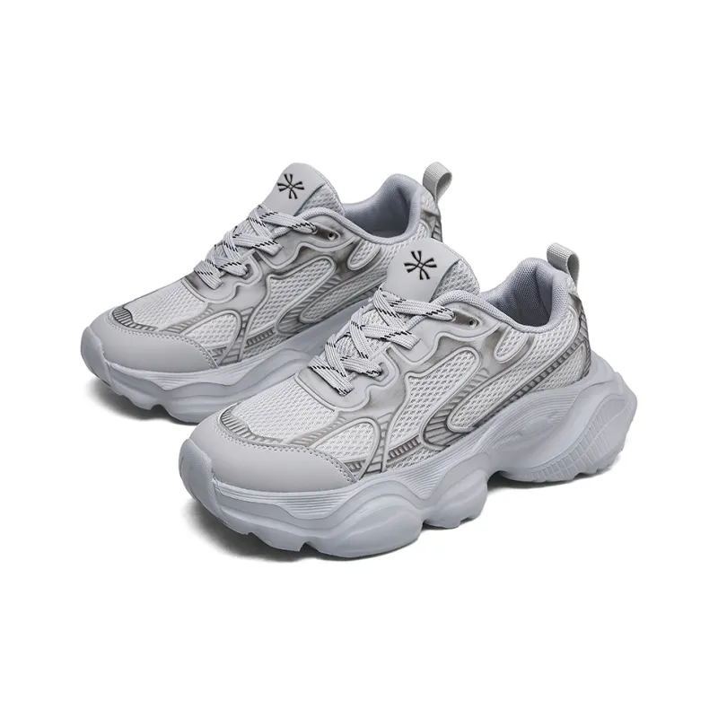 YUZHAOLIN Anti Slip Wear Resistant Breathable Lightweight Low Top Chunky Sneakers Men's-1