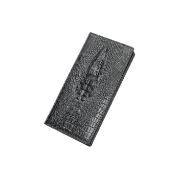DOSRFINI Cow Leather Wallet Regular Men's Black