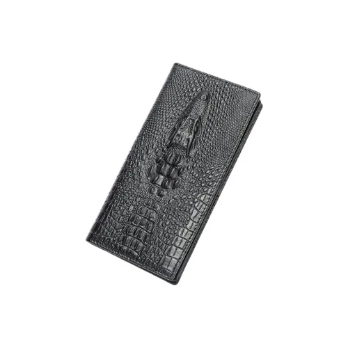 DOSRFINI Cow Leather Wallet Regular Men's Black